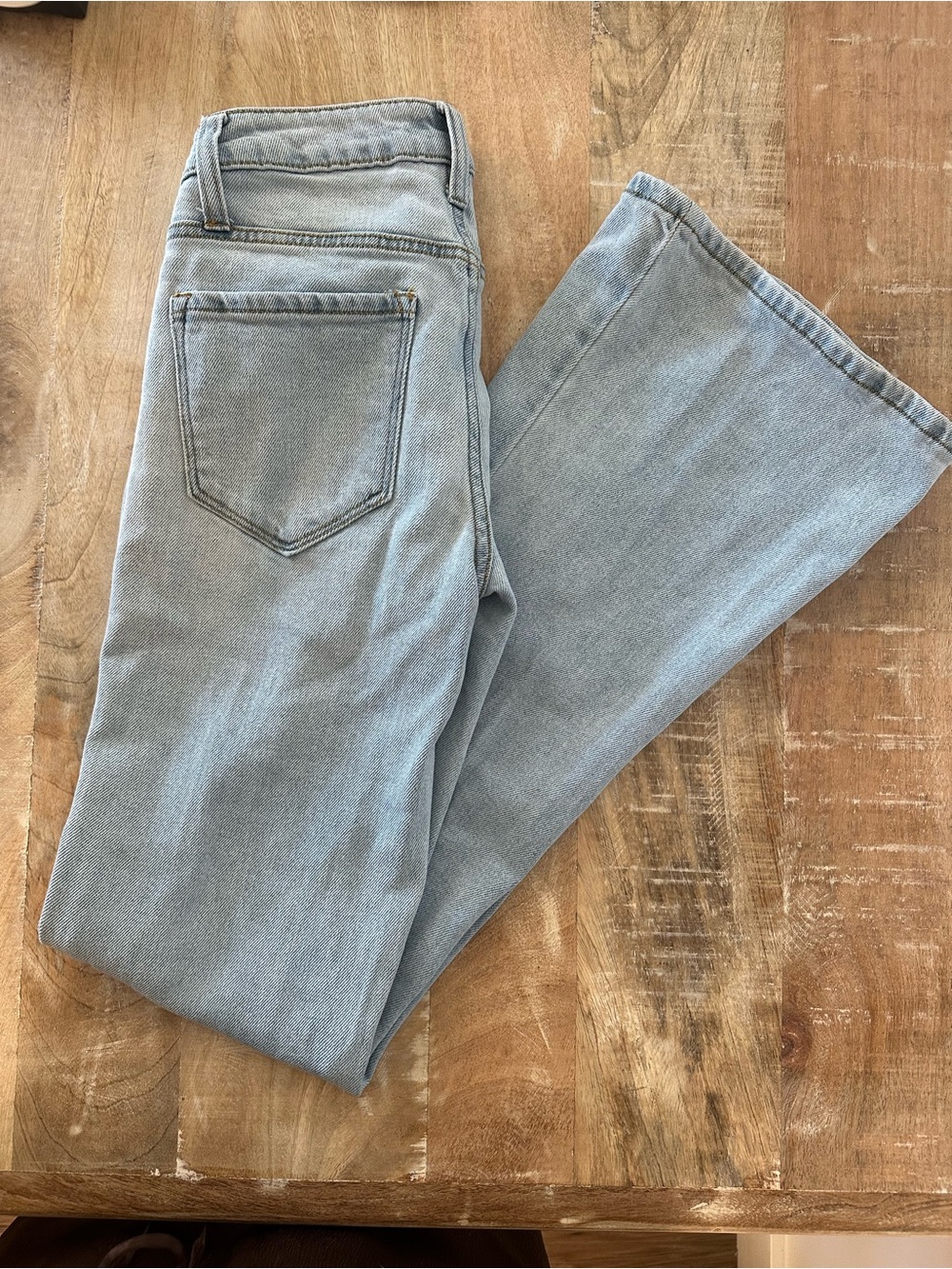 RSQ Women's Light Blue low-Rise Flare Jeans size 24